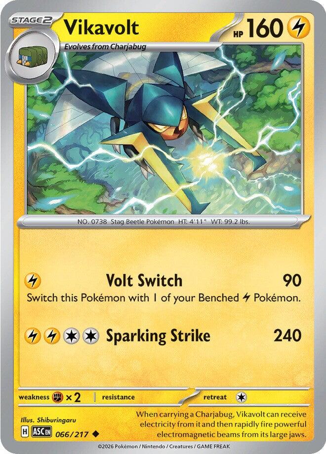 Ascended Heroes Vikavolt Pokémon card